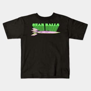 STAR BALLS! (The Dennis Ball Show Kids T-Shirt